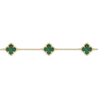 Flora Petite Three-Station Flower Bracelet