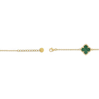 Flora Petite Three-Station Flower Bracelet
