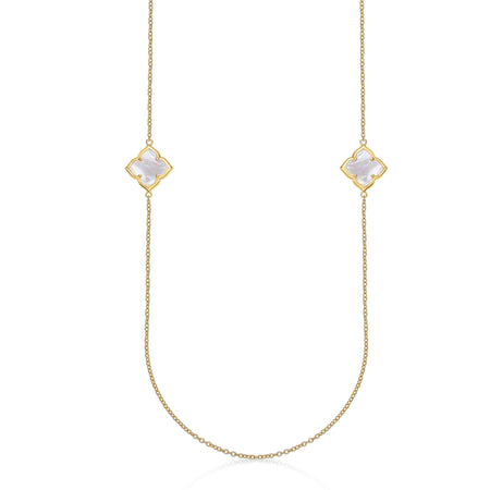 Flora Classic Long Station Necklace