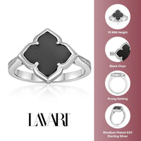 Flora Petite Clover Ring