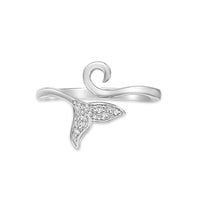 Mermaid Tail Adjustable Toe Ring