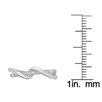 Twisted Adjustable Toe Ring