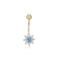 Star Belly Ring - 16G