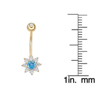 Star Belly Ring - 16G