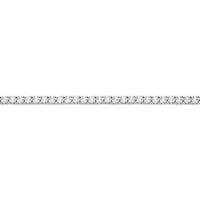 3.00 - 6.00 Carat Lab Grown Diamond Tennis Bracelet for Women in 925 Sterling Silver 7.25 Inch (G-H, VS2-SI1) Box with Tongue and Safety