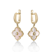 Flora Classic Flower Drop Earrings