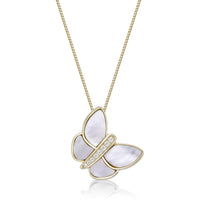Fauna Butterfly Pendant Necklace