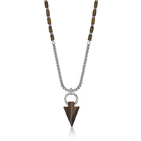 Triangle Drop Necklace in Stainless Steel