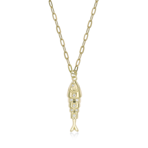 Fish Pendant Necklace