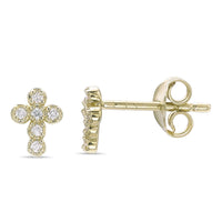 Cross Stud Earrings