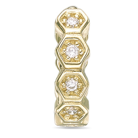Hexagon Ear Cuff