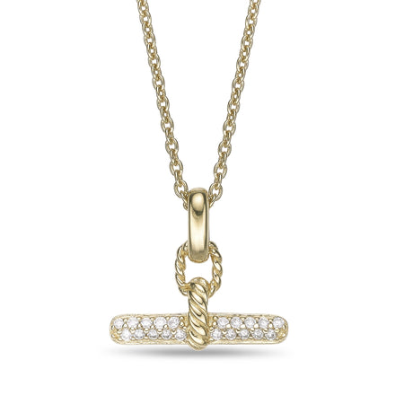 Lab Grown Diamond Toggle Necklace
