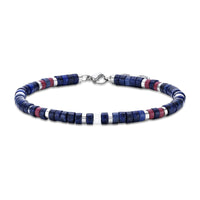 Beaded Bracelet in Stainless Steel
