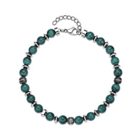 Beaded Bracelet in Stainless Steel
