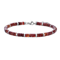 Beaded Bracelet in Stainless Steel