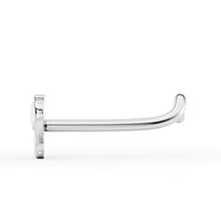 14K Cat Curved Nose Ring - 20G