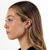 Pearl Drop Down Earrings