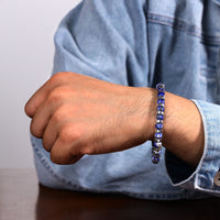 Beaded Bracelet in Stainless Steel