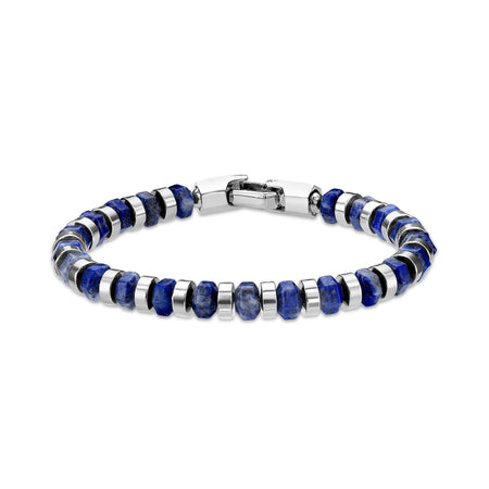 Beaded Bracelet in Stainless Steel