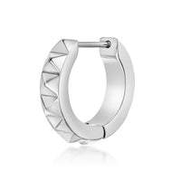 Men's Hoop Earring in Stainless Steel