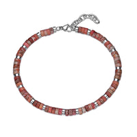 Beaded Bracelet in Stainless Steel