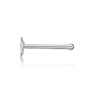 14K Gold Star Nose Stud - 20G