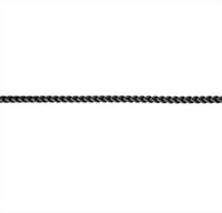 Thin Bracelet in Black Ion Plated Stainless Steel