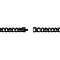 Thick Chain in Black Ion Plated Stainless Steel