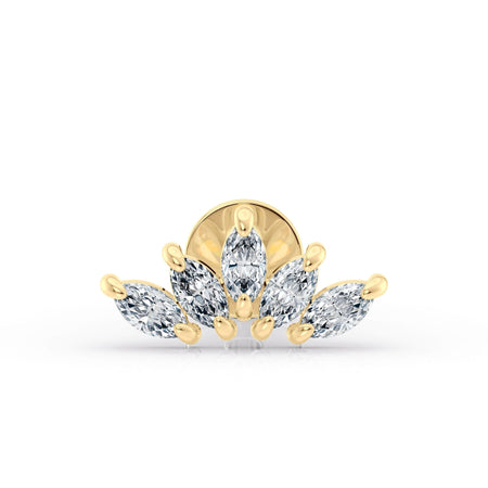 Marquee Cubic Zirconia Micro Labret - 16G