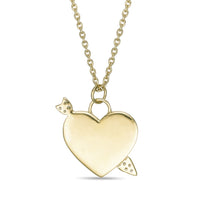 Heart and Arrow Necklace