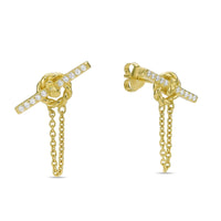 Toggle Dangle Earrings
