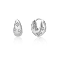 Star Hoop Earrings