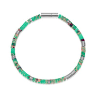 Beaded Bracelet in Stainless Steel
