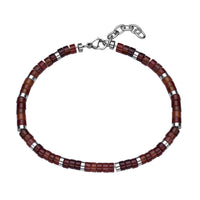 Beaded Bracelet in Stainless Steel