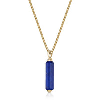 Tiger Eye Pendant in Yellow Gold Plated Sterling Silver