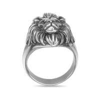 Lion Head Ring in Stainless Steel