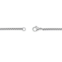 Lion Square Medallion Pendant in Antique Finish Stainless Steel