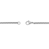 Lion Square Medallion Pendant in Antique Finish Stainless Steel