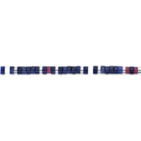 Beaded Bracelet in Stainless Steel