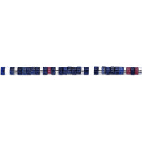 Beaded Bracelet in Stainless Steel