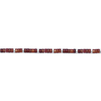 Beaded Bracelet in Stainless Steel