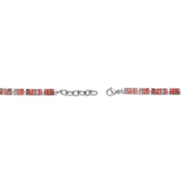 Beaded Bracelet in Stainless Steel