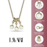 Trriple Dangle Necklace
