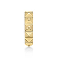 Men's Hoop Earring in Gold Ion Plated Stainless Steel