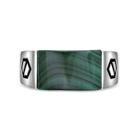 Rhombus Ring in Sterling Silver