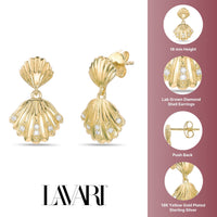 Dangle Shell Earrings