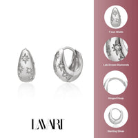 Star Hoop Earrings