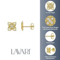 Lab Grown Diamond Flora Earring