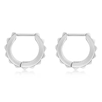 Men's Hoop Earring in Stainless Steel