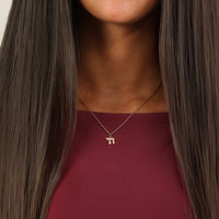 Lab Grown Diamond Chai Necklace Pendant